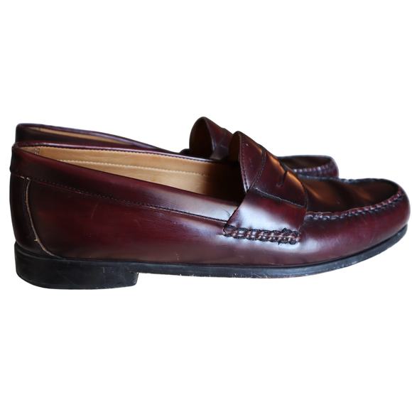 Johnston & Murphy Burgundy Loafers